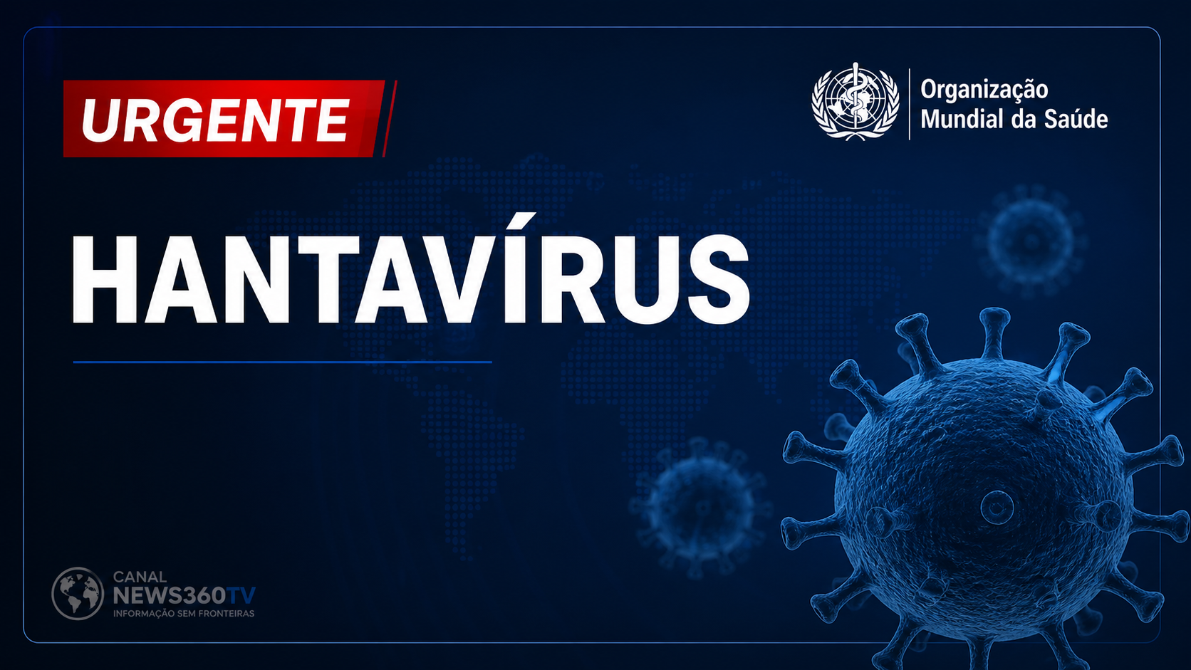 Surto de hantavírus em cruzeiro deixa 3 mortos e mobiliza autoridades internacionais